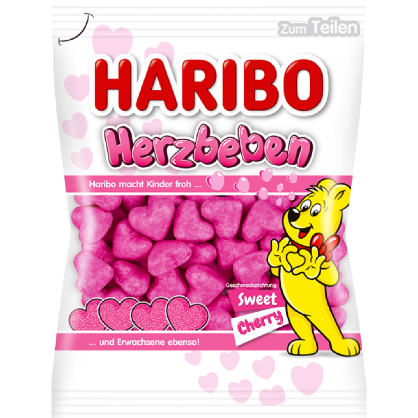 Haribo Herzbeben sweet Cherry 💓 100g