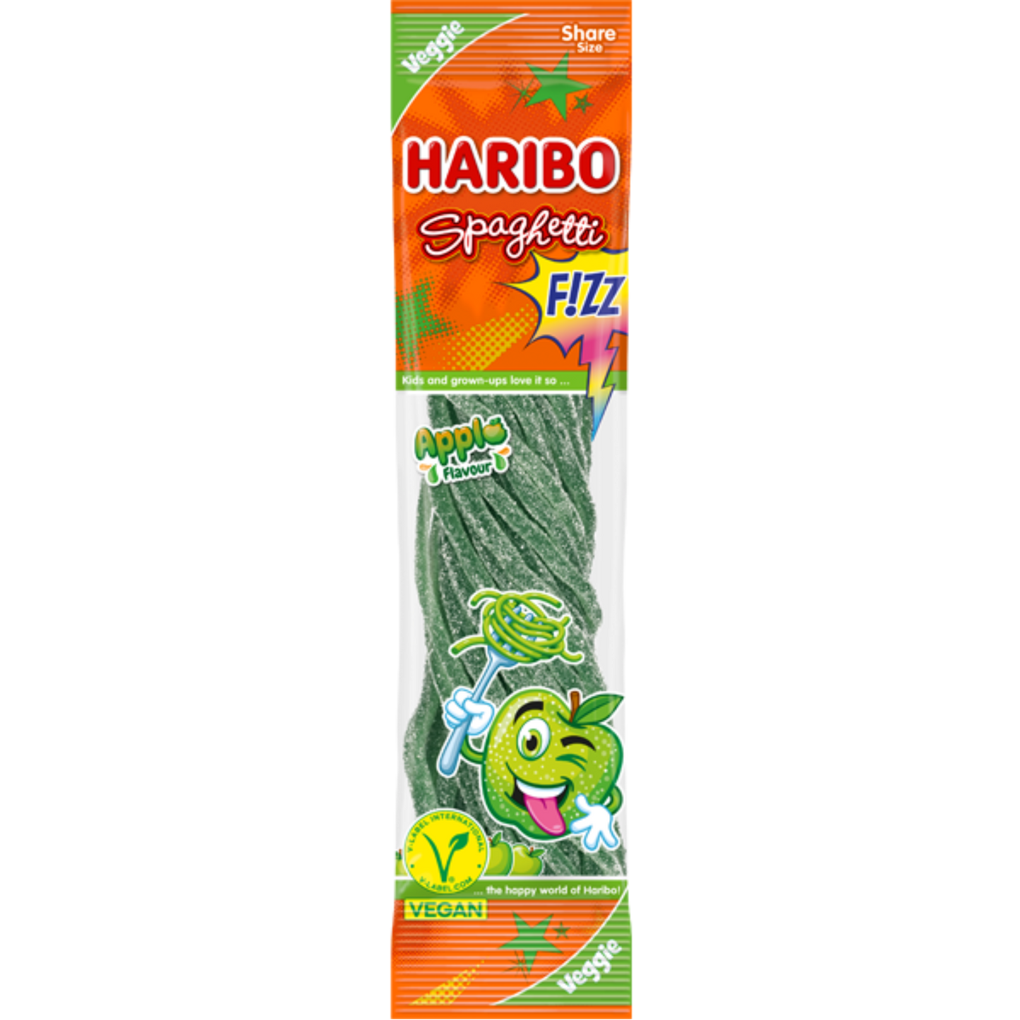 Haribo Spaghetti Fizz Apfel 🍏 100g