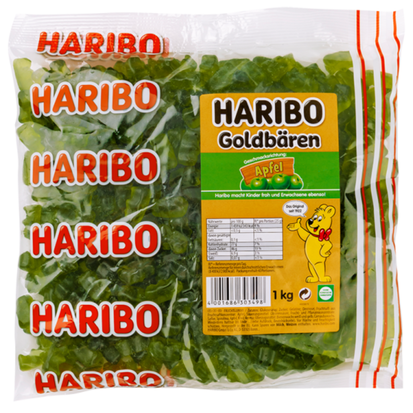 Haribo Goldbären Apfel 🍏💚 100g