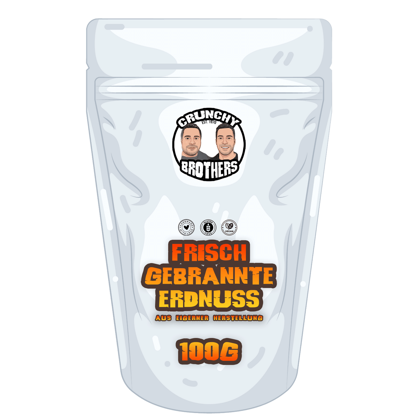 Frisch gebrannte Erdnüsse 100g/200g