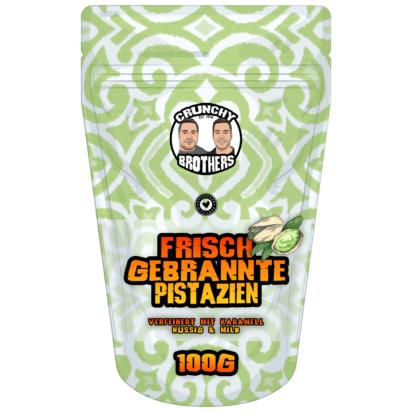 Frisch gebrannte Pistazien 100g