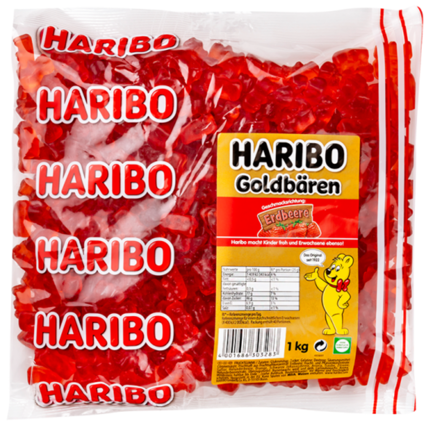 HARIBO Goldbären Erdbeere 🍓❤️