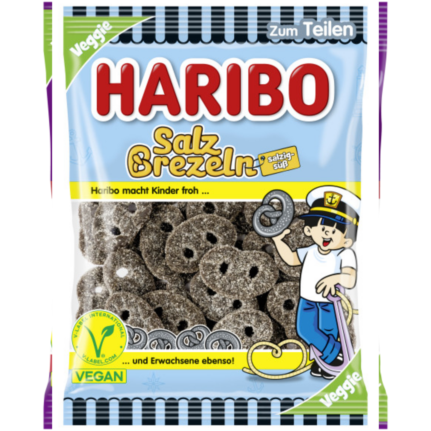 HARIBO Salz Brezeln 100g VEGAN
