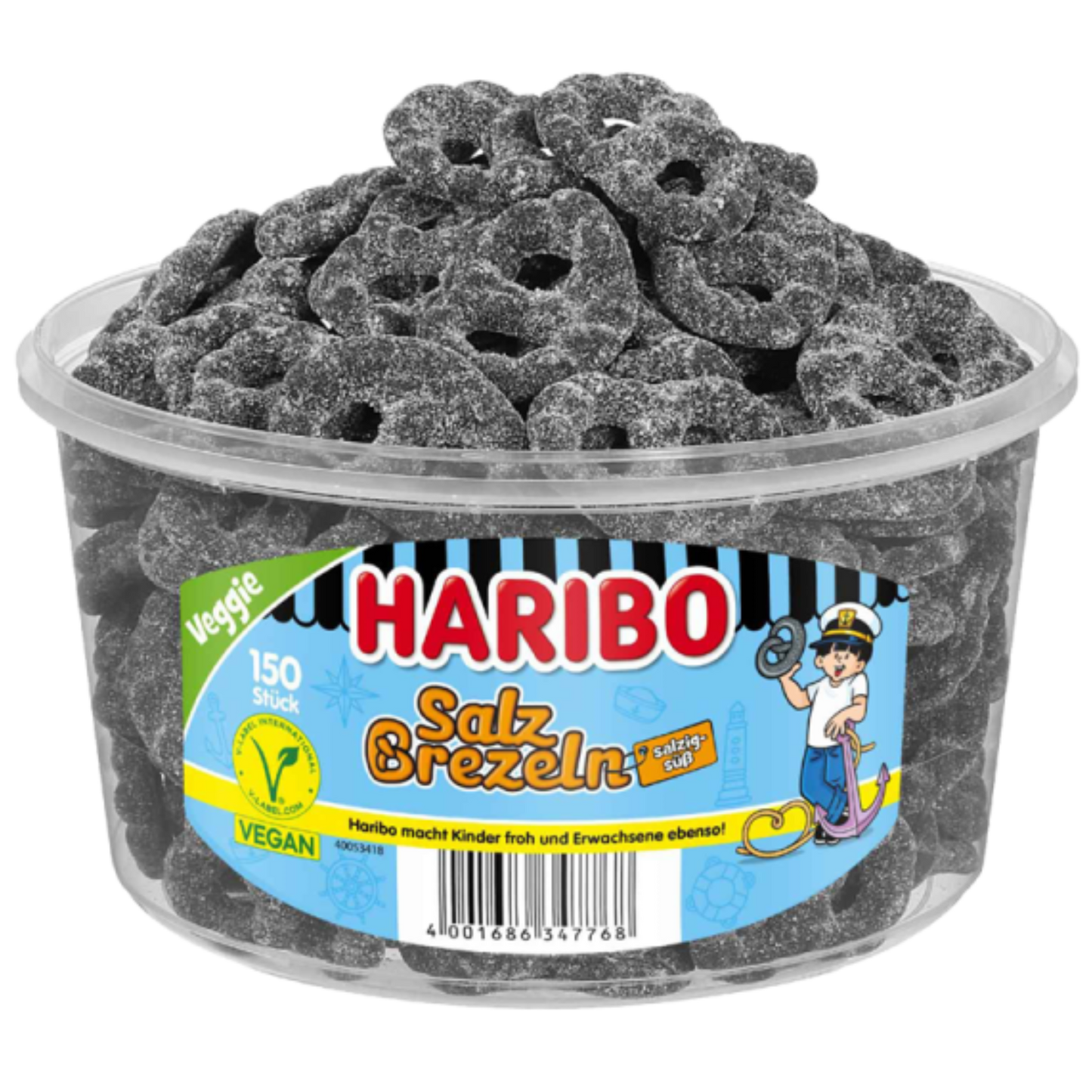 HARIBO Salz Brezeln 100g VEGAN