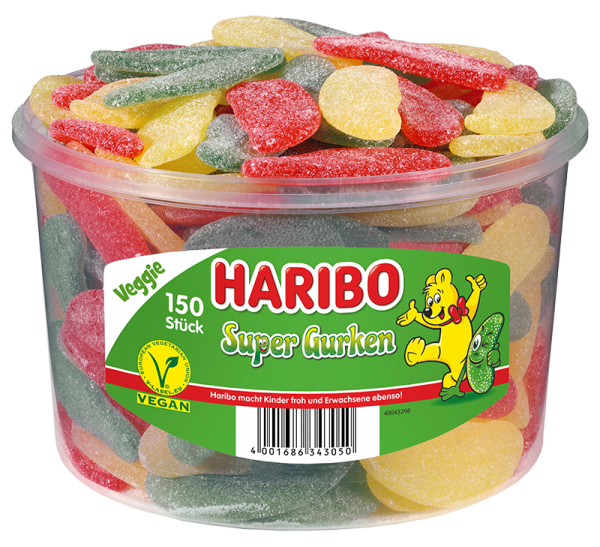 Haribo Super Gurken 🥒 100g VEGAN