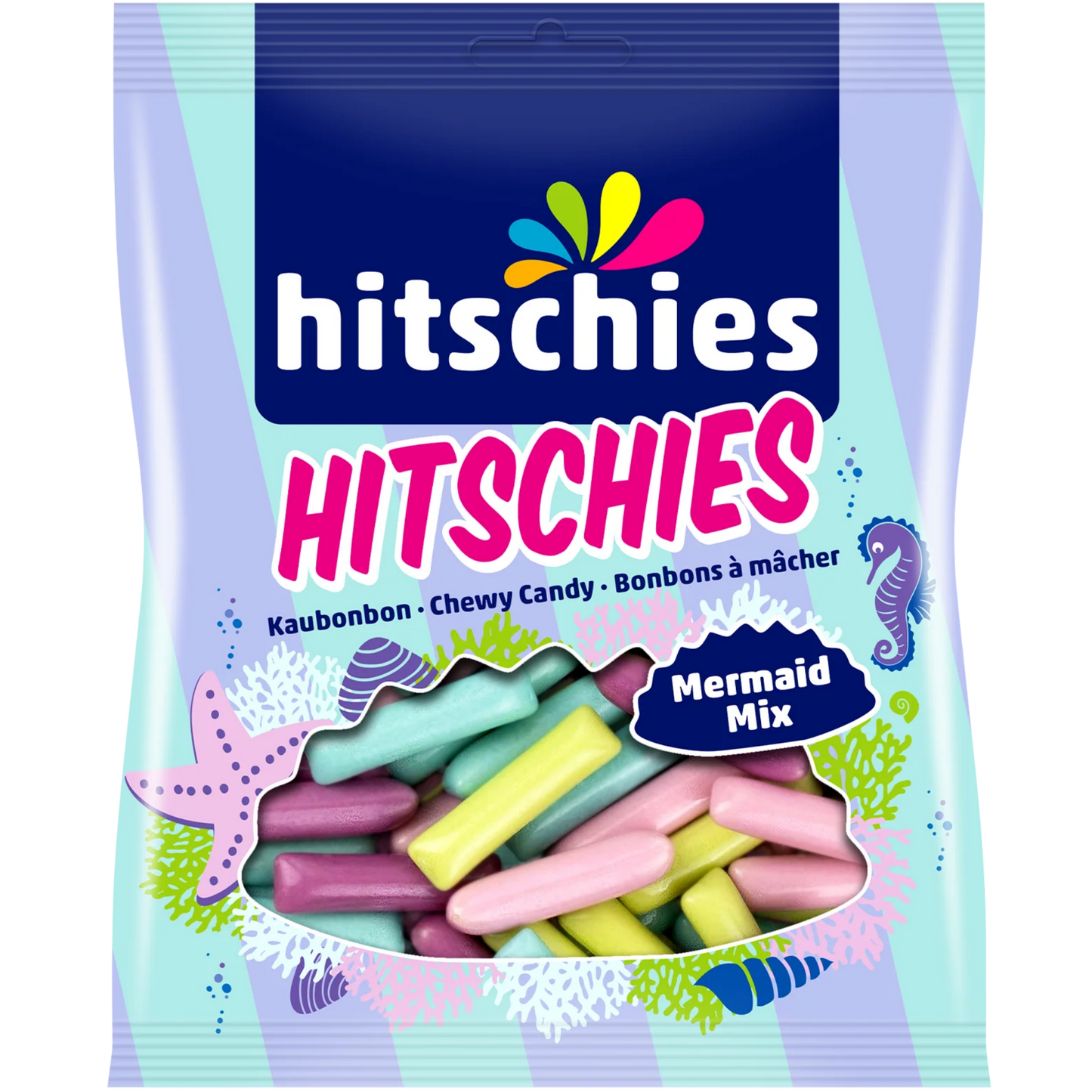 Hitschies Mermaid Mix Kaubonbon 🌊🧜✨100g