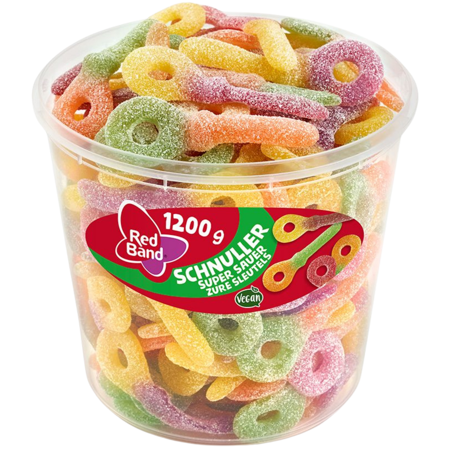 Red Band Fruchtgummi Schnuller Super Sauer 🍼🍋💥 100g VEGAN