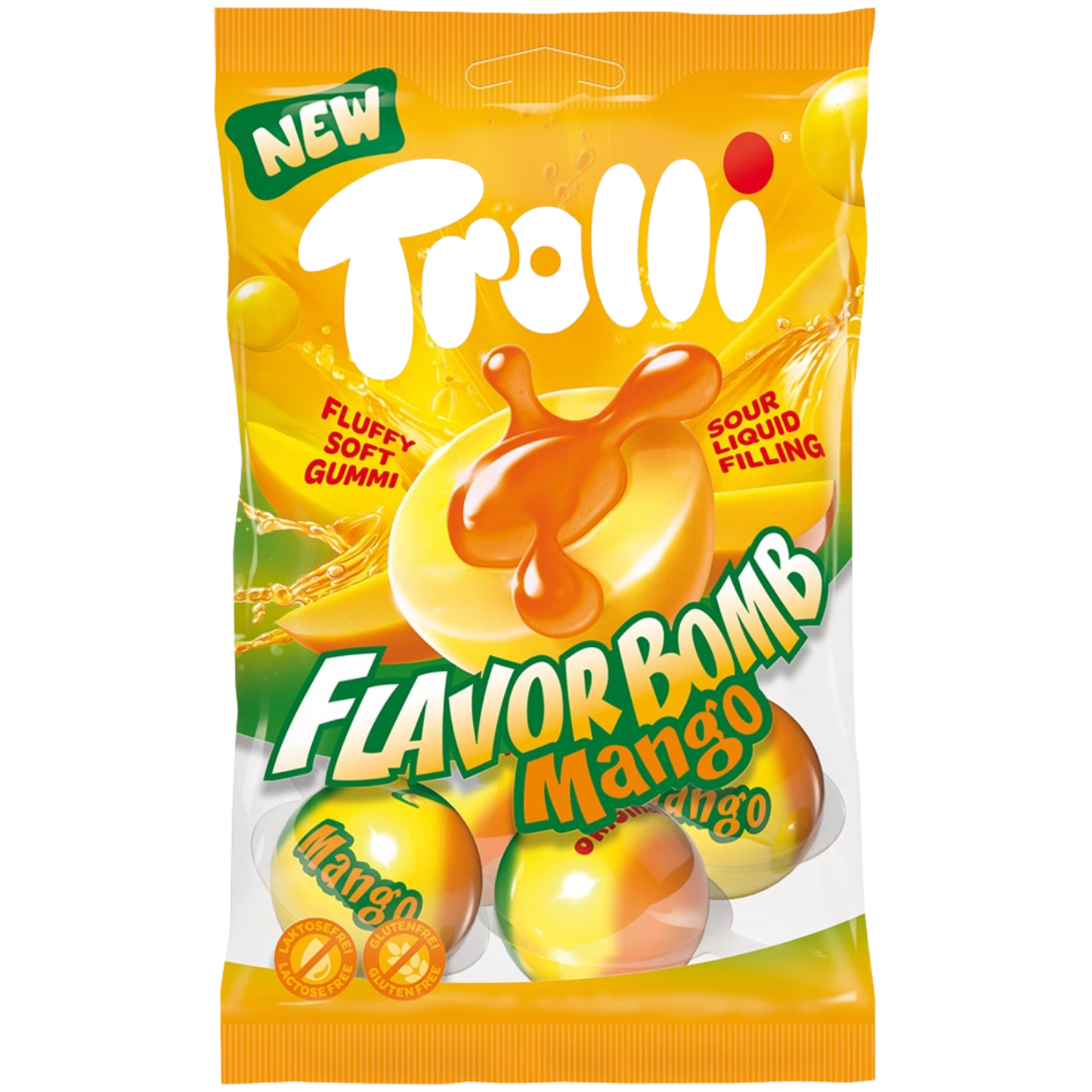 Trolli Flavour Bomb Mango 🥭💧 1 Stk.