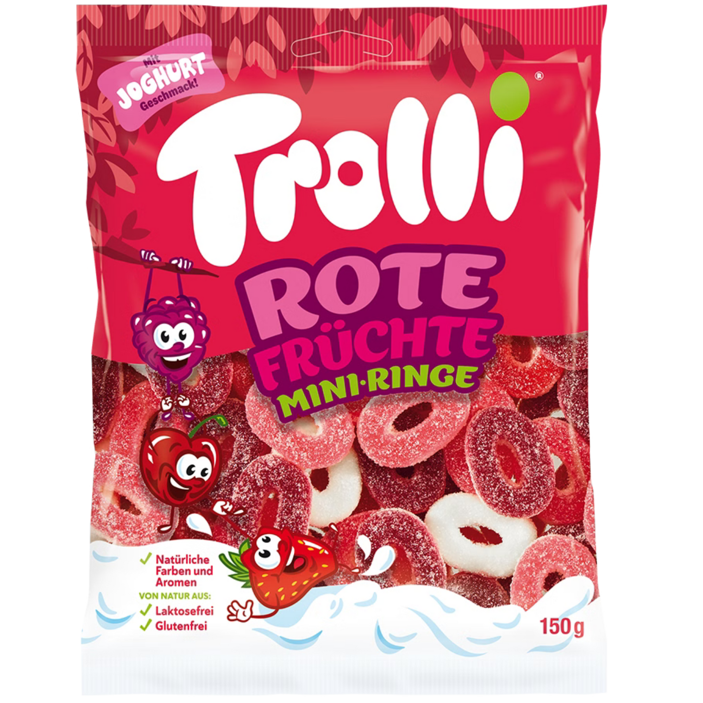 Trolli rote Früchte Mini-Ringe 🍓🍒 100g