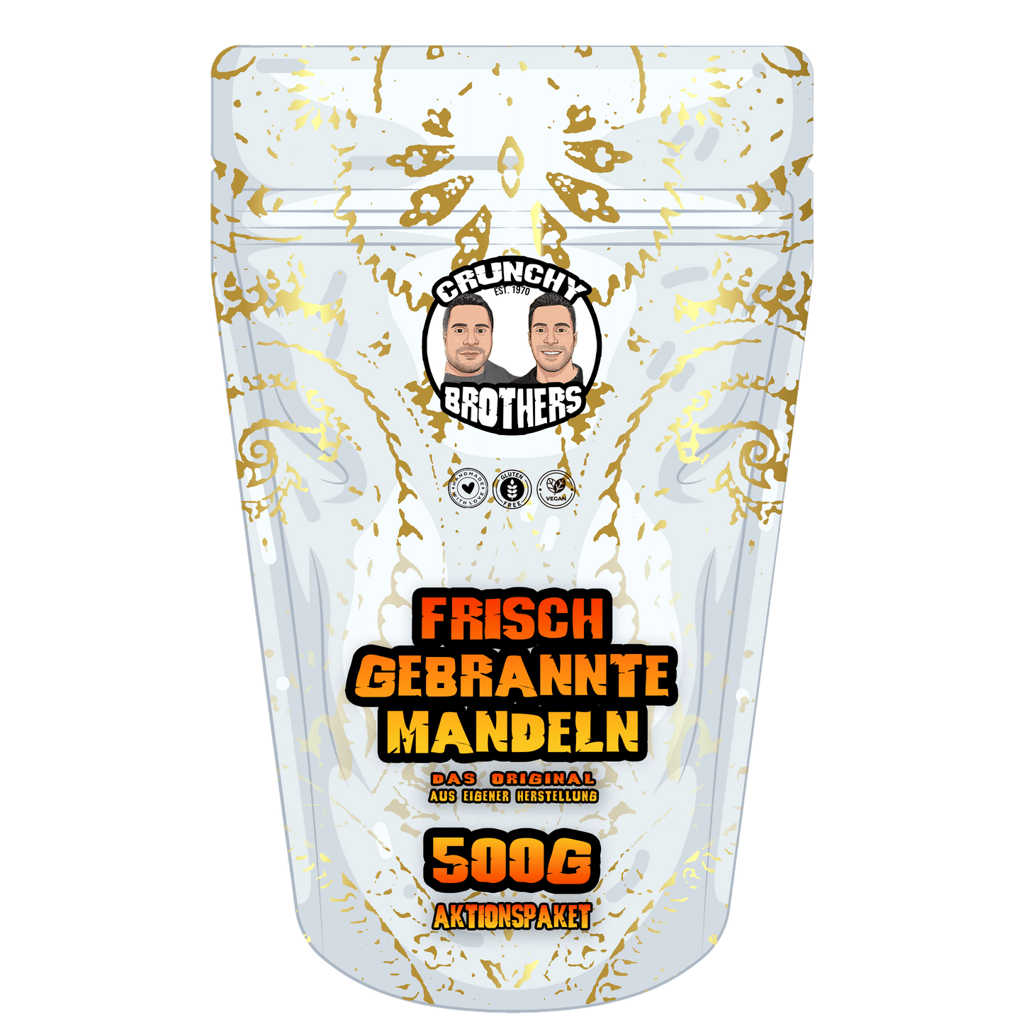 Frisch gebrannte Mandeln 500g