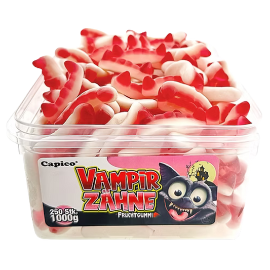 Capico Vampirzähne Fruchtgummi 100g 🧛 Halal