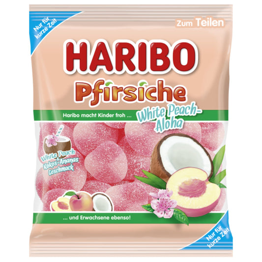 Haribo Pfirsiche white Peach aloha 100g
