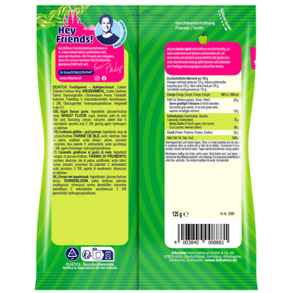 Hitschies Schnüre Apfel 🍏💚  100g VEGAN
