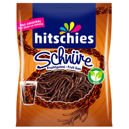 Hitschies Schnüre Cola 🖤🍹 100g VEGAN