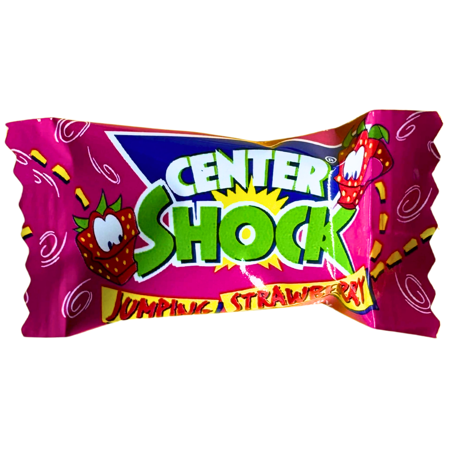 Center Shock Jumping Strawberry 🍓extra sauer 💥 mit Füllung VEGAN