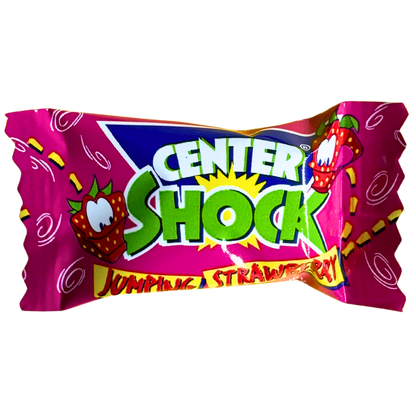 Center Shock Jumping Strawberry 🍓extra sauer 💥 mit Füllung VEGAN