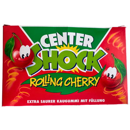 Center Shock Rolling Cherry extra Sauer mit Füllung 🍒💥 VEGAN