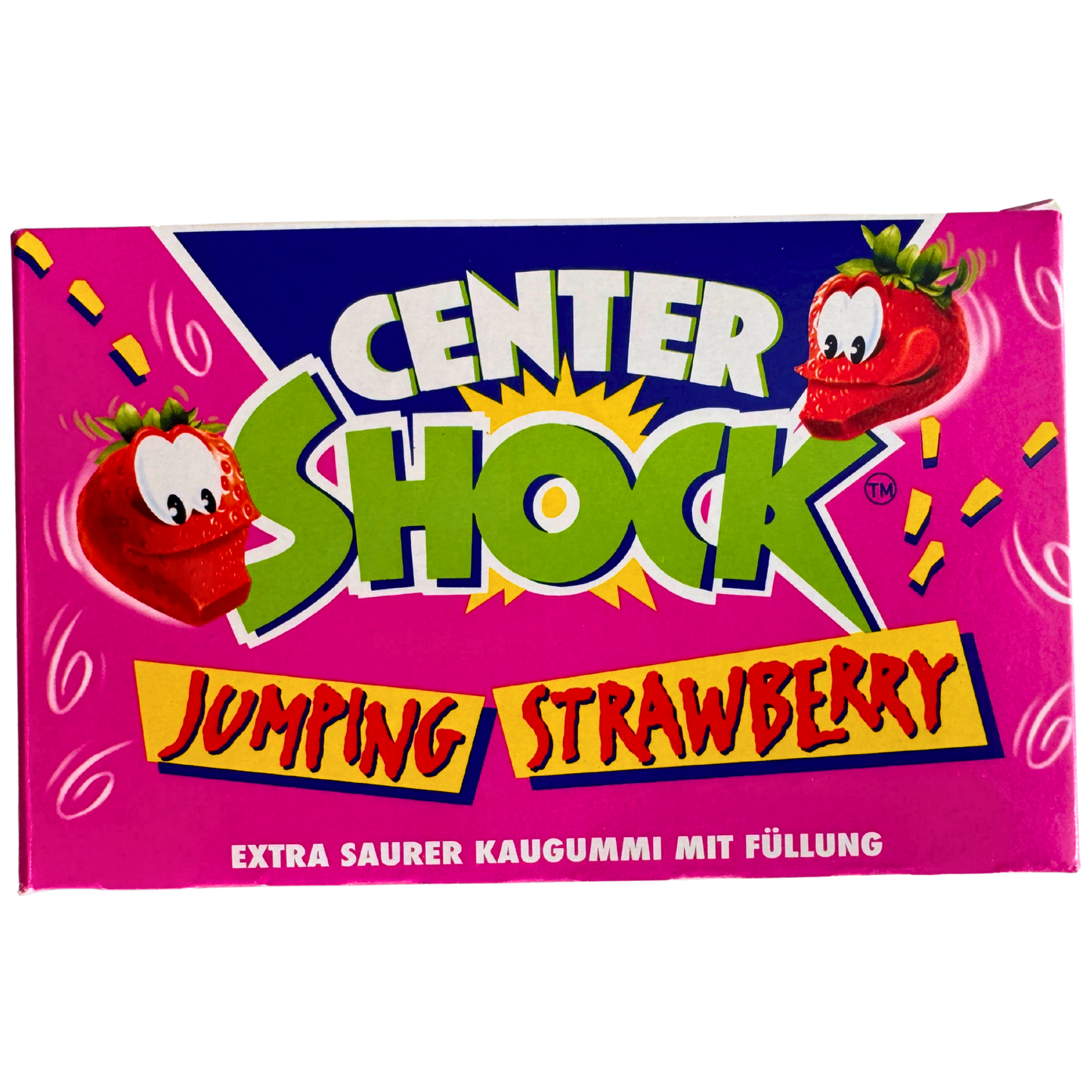 Center Shock Jumping Strawberry 🍓extra sauer 💥 mit Füllung VEGAN