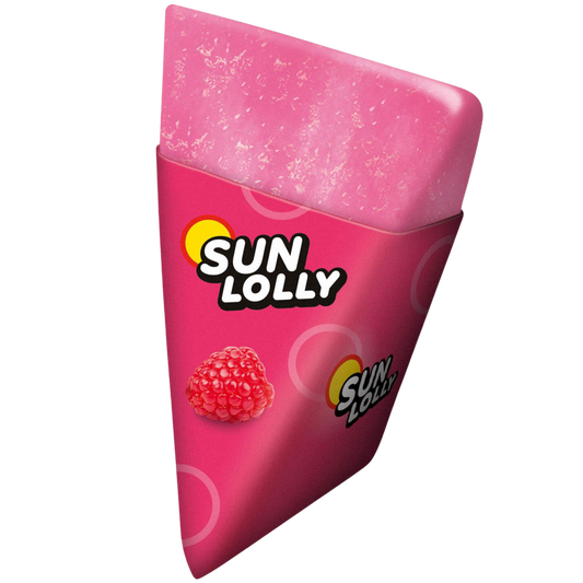 SUN LOLLY Wassereis Himbeere 🍓❄️