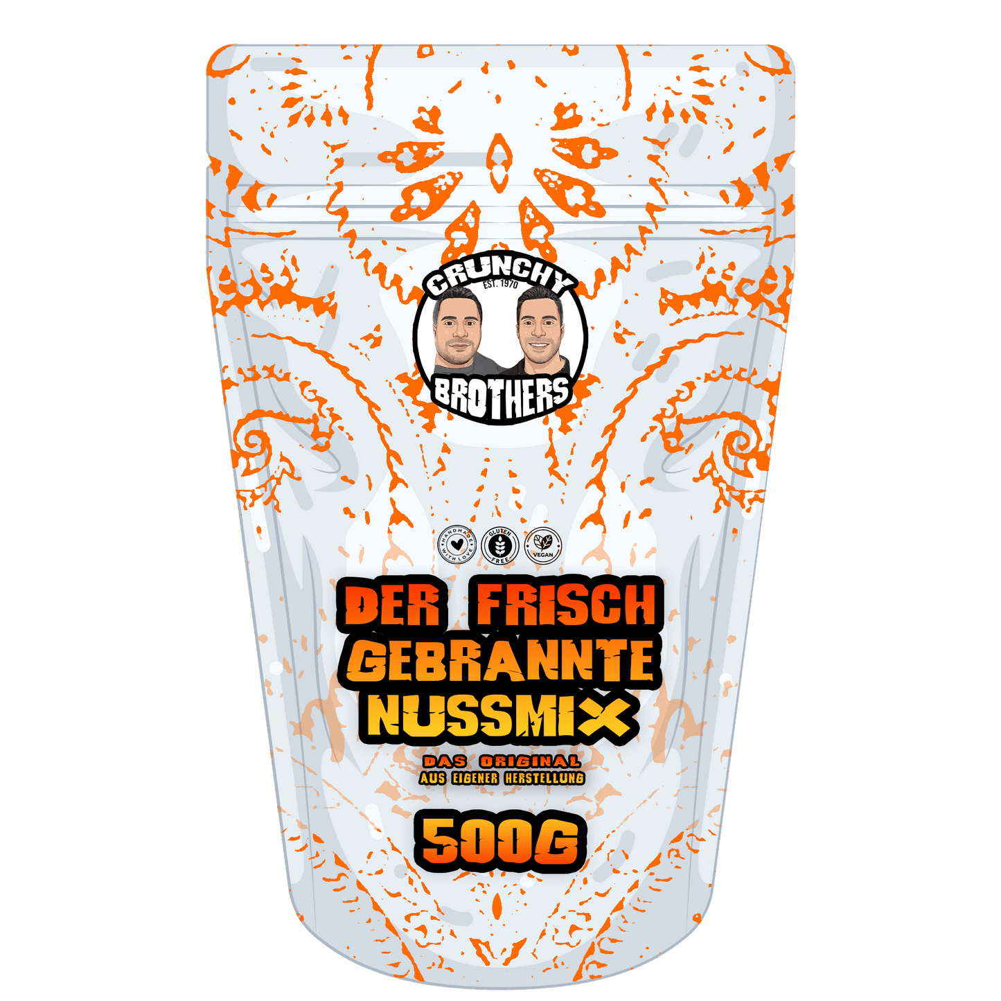Frisch gebrannter Nussmix 500g