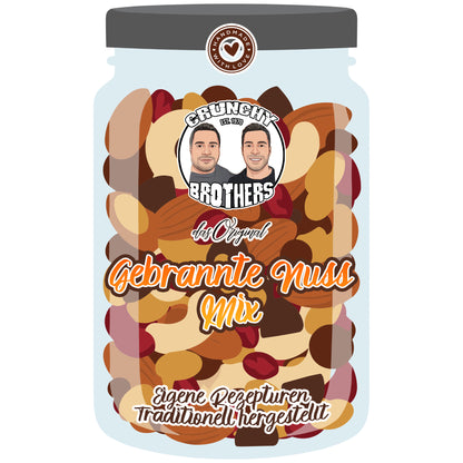 Crunchy Brothers Gebrannte Nuss Mix - Mega Mix 2050g XXL-Tüte