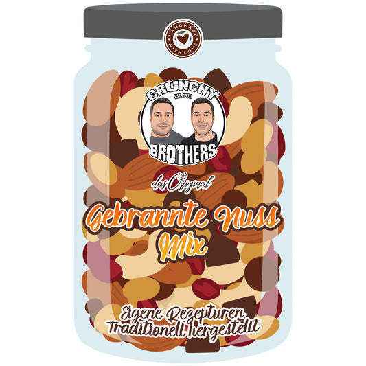 Crunchy Brothers Gebrannte Nuss Mix - Mega Mix 2050g XXL-Tüte