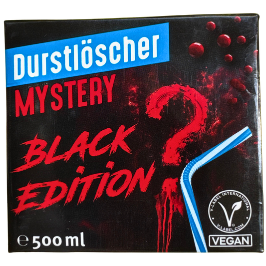 Durstlöscher Mystery Black Edition 🖤🌿 VEGAN