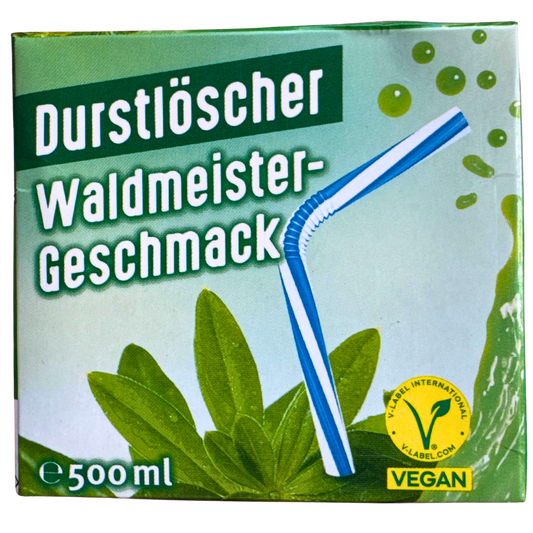 Durstlöscher Waldmeister-Geschmack 🌿🧃 VEGAN