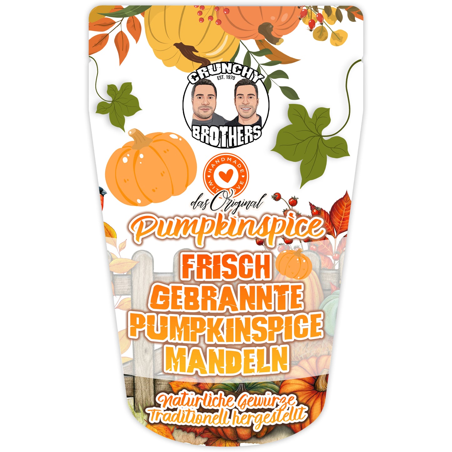 Gebrannte Mandeln Pumpkin Spice 🎃 100g│200g│500g