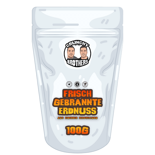 Frisch gebrannte Erdnüsse 100g