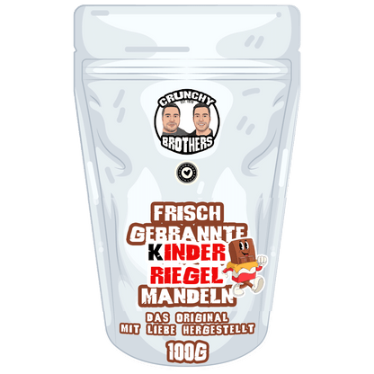 Gebrannte Mandeln mit Kinderriegelschokolade 100g│200g