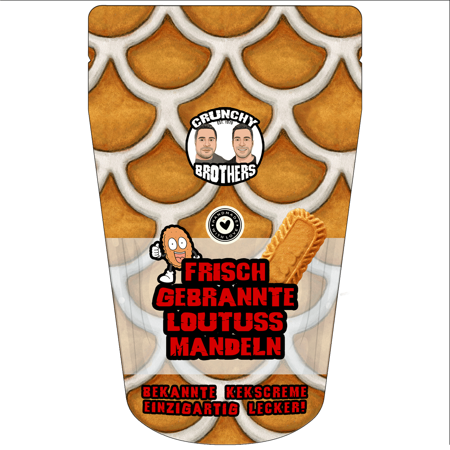 Frisch gebrannte Loutuss Mandeln 🍪 100g/200g