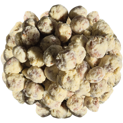 Frisch gebrannte Macadamia Schneebällchen 100g│200g