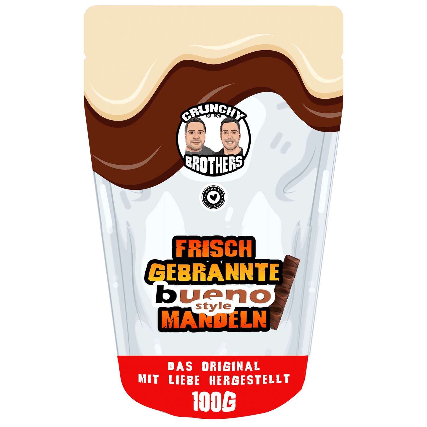Gebrannte Mandeln mit Buenogeschmack 100g│200g