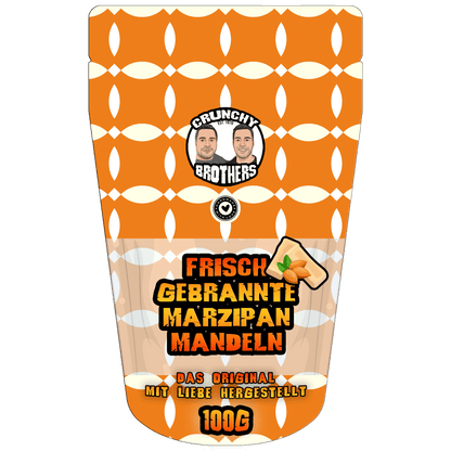 Frisch gebrannte Marzipan Mandeln 100g│200g│500g│1000g
