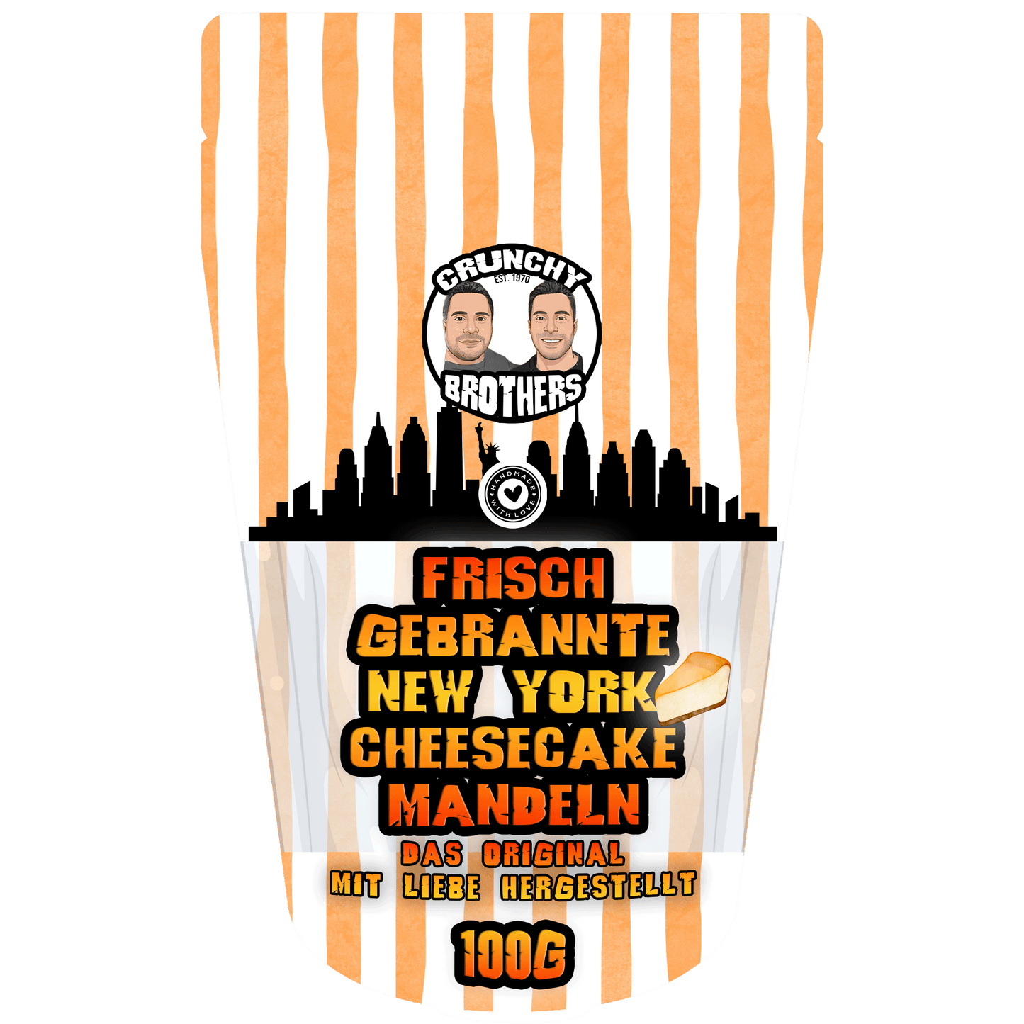 Gebrannte New York Cheesecake Mandeln 100g│200g