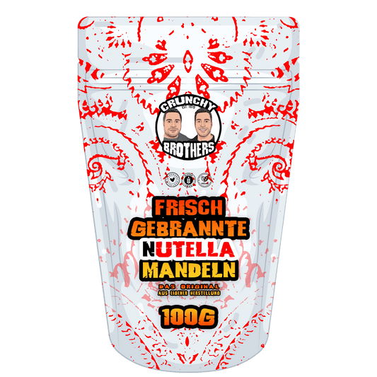 Frisch gebrannte Nutella Mandeln 100g