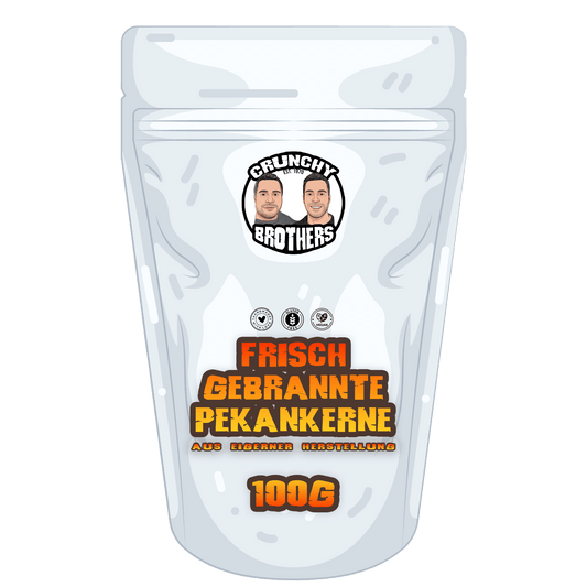Frisch gebrannte Pekankerne 100g