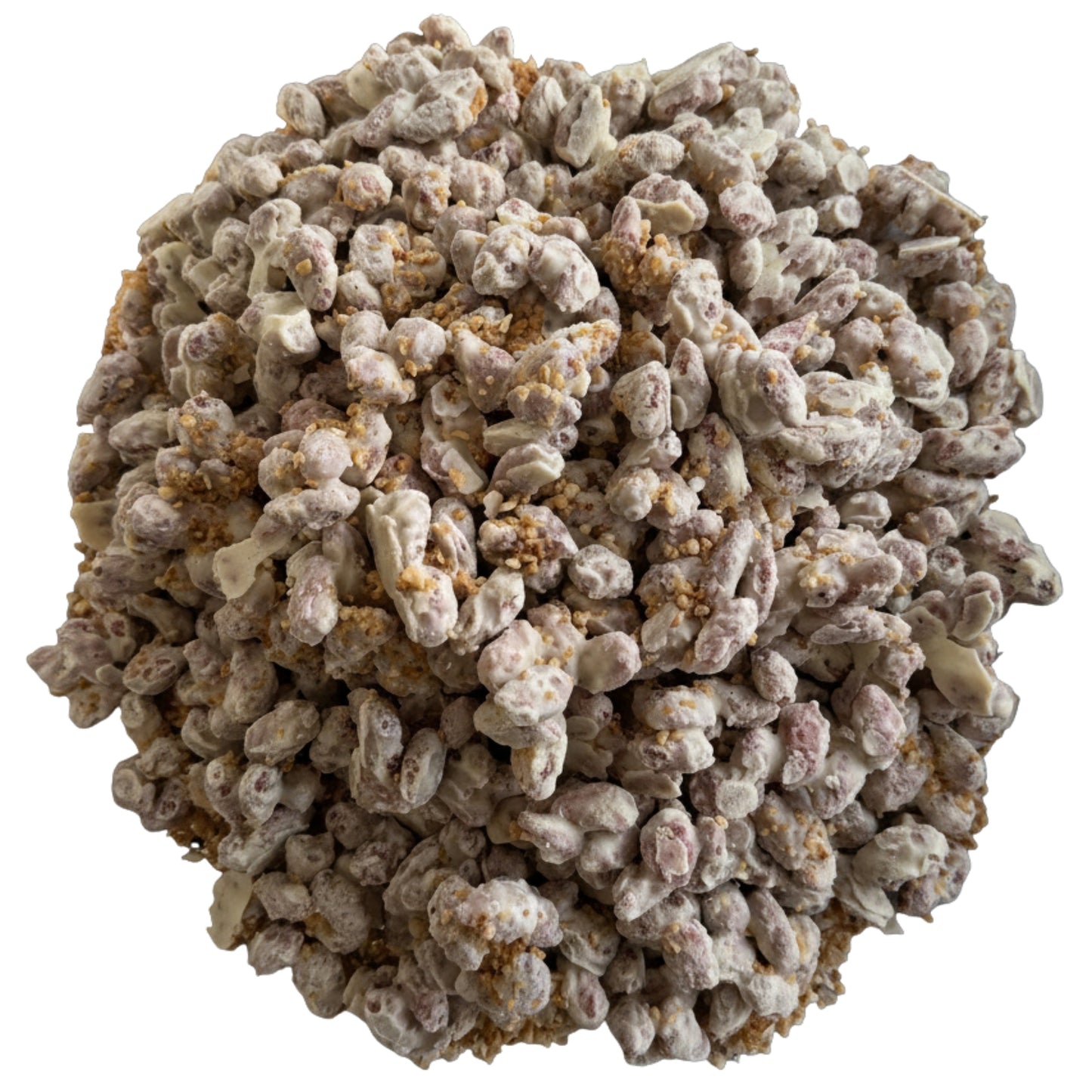 Frisch gebrannte Krokant Mandeln mit weißer Schokolade 100g