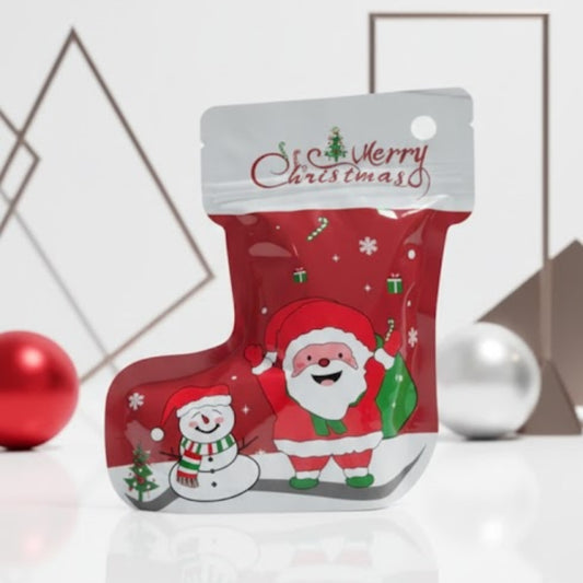 Gebrannte Mandeln im Weihnachtsstiefel-Standbodenbeutel 100g