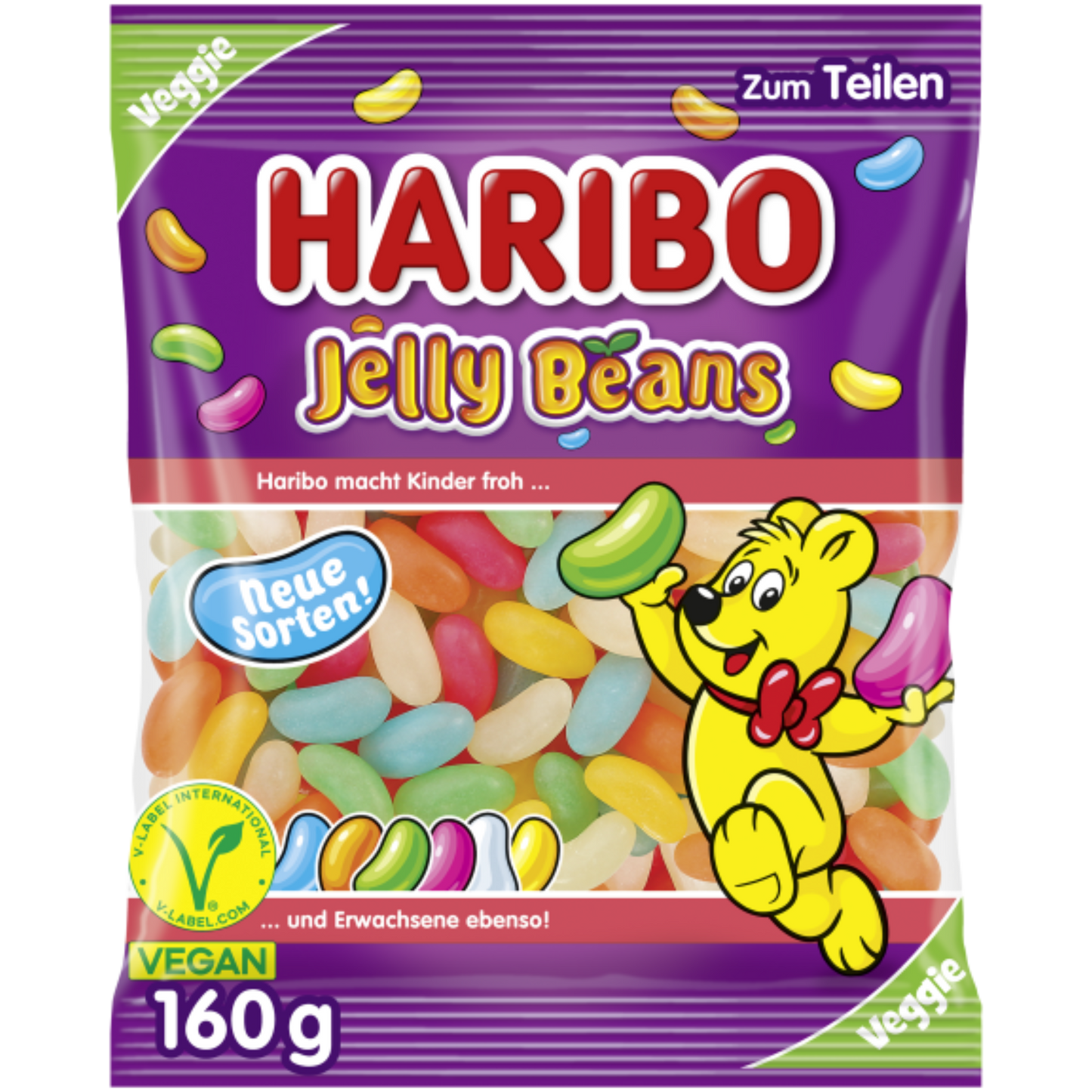 HARIBO Jelly Beans 100g VEGAN