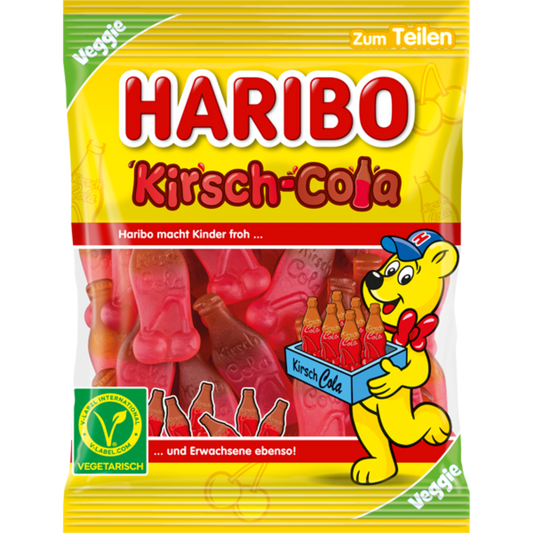 HARIBO Kirsch-Cola🍒🤎 100g VEGETARISCH