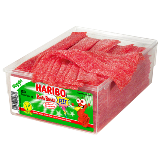 HARIBO Pasta Basta Erdbeere Fizz 🍓 100g VEGAN