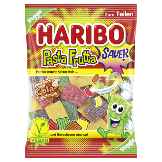 HARIBO Pasta Frutta 🍓🍏🍋🤎 100g VEGAN