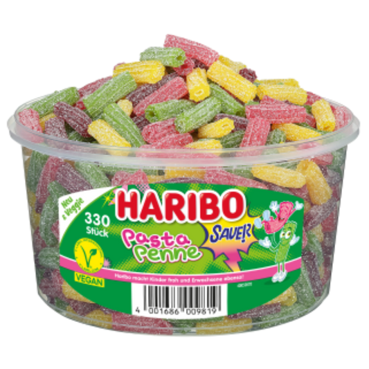 HARIBO Pasta Penne sauer 😋🍝 100g VEGAN