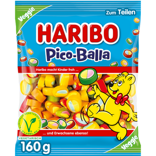 HARIBO Pico-Balla 100g 💚 VEGETARISCH