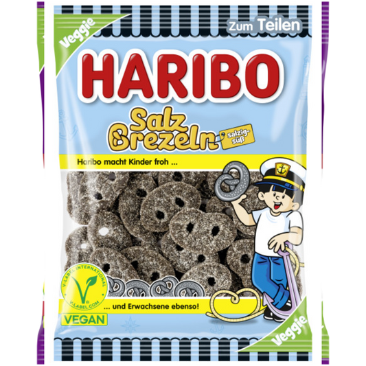 HARIBO Salz Brezeln 100g VEGAN
