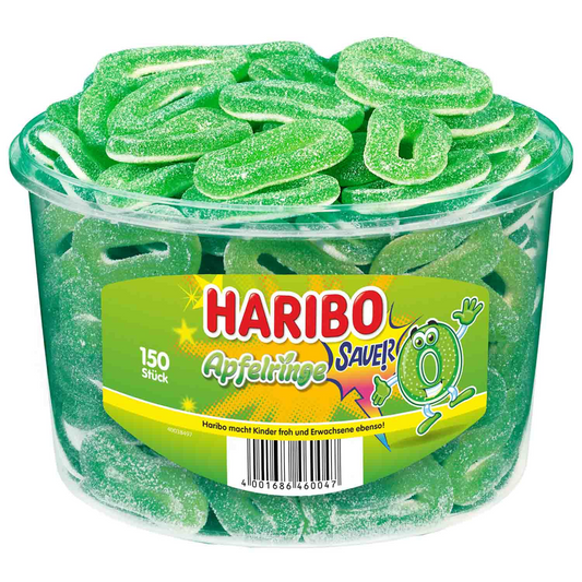 HARIBO Apfelringe sauer 🍏😋✨ 100g