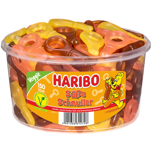 HARIBO  Süße Schnuller 🍼 💛🤎🧡 100g VEGETARISCH