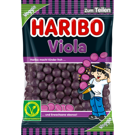 HARIBO Viola Lakritz 💜 100g VEGETARISCH